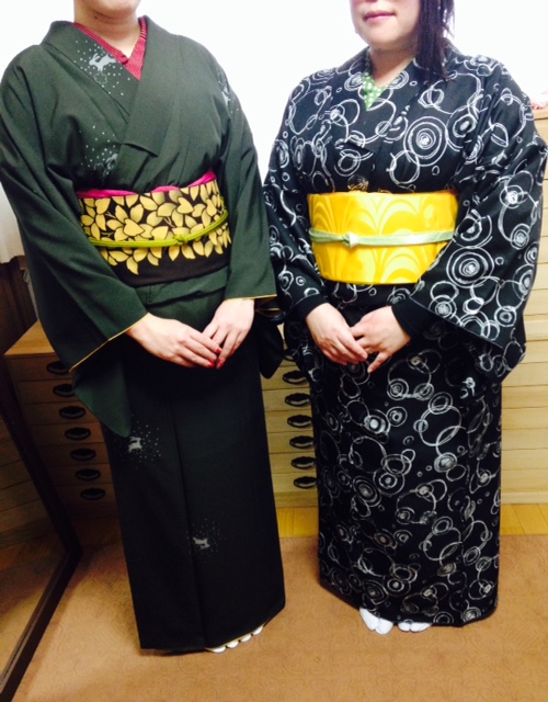 お友達同士で着付けをマスターされました！／大阪の着付け教室きものたまより