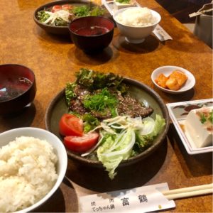 ごぶごぶで浜ちゃんが来ていた焼き肉屋さんでランチ